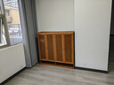 絲竹閣家用門(mén)口鞋柜大容量省空間神器多層鞋架子簡(jiǎn)易款2025爆款室內(nèi)入戶 百葉門(mén)-四門(mén)八層茶色 曬單實(shí)拍圖