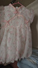 G.DUCKKIDS小黃鴨女童連衣裙兒童夏款漢服旗袍裙子嬰兒夏裝女寶寶周歲禮服 粉紅色060 80 尺碼7-11月【75-85cm】 曬單實(shí)拍圖