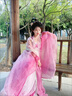【拽妃】原創(chuàng)唐制漢服女重工刺繡訶子裙繡花大袖衫齊胸襦裙春夏款 拽妃全套 M 曬單實(shí)拍圖