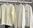 卡賓（CABBEEN）【老花提花】刺繡衛(wèi)衣男2024秋季新款潮牌圓領純色長袖上衣 青苔色78 L /175/50 曬單實拍圖