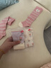尼多熊嬰兒長筒襪夏季網(wǎng)眼棉襪女寶寶長襪嬰兒腿襪過膝不勒腿夏款3雙裝 曬單實拍圖