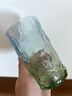沐順冰川杯高顏值玻璃杯ins冰川紋咖啡果汁飲料漸變色水杯早餐玻璃杯 漸變高款(1只) 曬單實(shí)拍圖