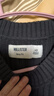 HOLLISTER25春季美式撞色條紋圓領套頭針織衫男裝KI320-5010 灰色 XS (170/84A) 曬單實拍圖
