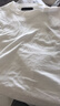 MO&Co.【C+系列】輕薄T恤夏絲光強捻棉MBE2TEE010淡人穿搭 漂白色 M 165 曬單實(shí)拍圖