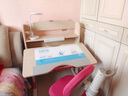光明園迪（GMYD） 兒童學(xué)習(xí)桌椅套裝可升降中小學(xué)生書桌可調(diào)節(jié)多功能寫字桌誠者F90 誠者F90冰海藍+A1-2卡其+藍椅套 曬單實拍圖