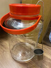 花安家裝油的容器食用油瓶玻璃容器大號(hào)30斤油壺玻璃大容量油罐廚房家用 10斤單瓶 曬單實(shí)拍圖