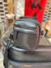 BOYCLN品牌 男士小挎包 休閑單肩斜挎包 真皮迷你小背包隨身便攜手機包 黑色 如圖 曬單實(shí)拍圖