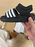 阿迪達斯（adidas）童鞋23夏季男女大小童運動(dòng)休閑涼鞋 HP5832黑 10K/28碼/165mm  曬單實(shí)拍圖