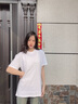莫代爾200g新疆棉短袖t恤重磅純棉打底衫情侶男女夏季2025新款內(nèi)搭上衣 白色 2XL 145-160斤 曬單實拍圖