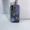 無垠境適用蘋果16promax手機(jī)殼限定紫皮紋浮雕iPhone14新國潮風(fēng)保護(hù)套全包防摔15plus創(chuàng)意后殼高級感 【金龍逐月】限定暗夜紫- 直邊皮紋 iphone14 pro 曬單實(shí)拍圖