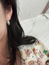 百鈺福999銀針圓圈耳環(huán)女高級(jí)感耳釘輕奢小眾防過(guò)敏耳飾百搭款禮盒裝 簡(jiǎn)約百搭款耳環(huán) 曬單實(shí)拍圖