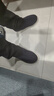 啄木鳥男士冬季保暖加厚毛毛棉鞋高幫包跟棉拖鞋居家室內(nèi)防滑軟底中老年 藍(lán)色 44-45適合平時42-43碼 曬單實拍圖