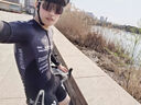 捷酷Toronto 2.0春夏騎行服男女款車(chē)隊同款競技雙箭頭墊襠連體服套裝 男士大組短袖連體服 S 曬單實(shí)拍圖