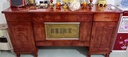 全實(shí)木神臺財神爺新中式實(shí)木玄關(guān)柜家用中堂電視柜供桌佛桌香案臺 906#1.96米 曬單實(shí)拍圖