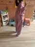 靚貝城堡2025新款兒童套裝小女孩洋氣套裝春秋季寶寶時髦夾克工裝褲兩件套 粉色 120 曬單實拍圖