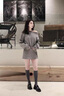 NINE WEST品牌高跟樂福鞋女2025年新款透氣網面厚底增高鞋松糕鞋 黑色 34 曬單實拍圖
