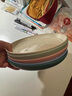 家小優(yōu)高品質(zhì)一次性盤子食品級(jí)加厚大號(hào)稻殼硬餐盤用菜盤商用酒席大盤 【混色】20cm中號(hào)10個(gè)裝 加厚防 曬單實(shí)拍圖