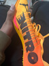 彪馬Puma Nitro100 2代 千呼萬喚始出來 田徑精英彪馬厚底短跑釘鞋 赤焰巴黎Nitro 100 2/380002-01 44.5 曬單實(shí)拍圖