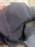 皮爾卡丹加大加肥褲子男褲男士彈力大碼西.褲男中年寬松直筒休閑褲春秋厚 藏青色 44(3.4尺) 曬單實(shí)拍圖
