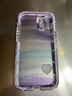 雅思戀 漸變暈染愛心iPhone手機(jī)殼蘋果手機(jī)保護(hù)套全包攝像頭硅膠軟殼情侶男女防摔卡通可愛個性 紫藍(lán)邊框 iPhone 14 Plus 曬單實(shí)拍圖