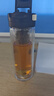 Vanow磁彈泡茶杯雙層玻璃杯車載水杯家用男士高檔茶水分離杯送禮杯子 曬單實(shí)拍圖