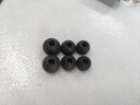 酷潔入耳式耳塞套硅膠耳帽配件耳機(jī)套藍(lán)牙適用小米vivo藍(lán)牙oppo索尼三星軟膠頭膠套皮塞橡膠帽皮圈保護(hù) 黑色【小中大各1對(duì)】液態(tài)軟膠超舒適 曬單實(shí)拍圖