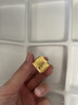 瑞福源黃金招財進(jìn)寶戒指999足金包銀大氣男士四方板戒實(shí)心活口節日送禮 招財進(jìn)寶戒指【總重約14克】 包金2克 曬單實(shí)拍圖