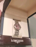 浪琴（LONGINES）瑞士手表 心月系列 石英鋼帶女表520禮物L81154926 曬單實拍圖