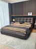 卡麗蒂勞倫斯真皮床主臥室大床1.8米x2米皮藝床2米2.2米高箱儲物雙人床 單床+床頭柜*2+乳膠床墊 【2000mm*2200mm】框架結構 曬單實(shí)拍圖