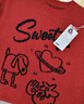 森馬（Semir）毛衣女設(shè)計感新年提花2025春裝oversize落肩軟糯毛衫109125107007 曬單實拍圖