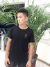 JASONWOOD高端品牌男裝短袖t恤男士夏季冰絲莫代爾圓領(lǐng)休閑速干體恤上衣服 高檔霧霾藍【現(xiàn)貨速達】 2XL 【建議150-165斤左右】 曬單實拍圖
