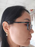 締晶和田玉耳環(huán)女2025新款銀耳釘耳墜生日禮物女生送女朋友輕奢高級(jí)感 和其有杏和田玉耳飾一對(duì) 曬單實(shí)拍圖