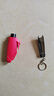 卡斯蘭 汽車(chē)安全錘鎢鋼頭多功能救生錘車(chē)載逃生錘車(chē)用破窗器玻璃消防錘 赤焰破窗器鑰匙扣【赤焰紅】 曬單實(shí)拍圖