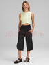 lululemon丨Side Wrap 女士側(cè)交疊高腰闊腿中長(zhǎng)褲 LW6BT9S 黑色 S /6 曬單實(shí)拍圖