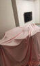 Andralyn高檔家具防塵罩沙發(fā)防塵蓋布床罩防塵罩家用防塵布家居遮擋灰塵 淺粉色 2.4*4米三人座沙發(fā)等 曬單實(shí)拍圖