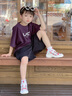 泰蘭尼斯kids跳繩鞋兒童綜訓(xùn)赤足運(yùn)動(dòng)鞋戶外男童輕減震鞋子透氣鞋白/紅30 曬單實(shí)拍圖