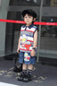 G.DUCKKIDS小黃鴨聯(lián)名奧特曼衣服男童無(wú)袖套裝夏季小男孩寶寶兒童背心夏裝 藏青色 140 (建議125-135cm 7-8周歲） 曬單實(shí)拍圖