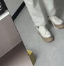 TOOMANYSHOES 抹茶曲奇 餅干鞋運動(dòng)休閑板鞋厚底小白鞋女七夕情人節送女友禮物 白 37 曬單實(shí)拍圖