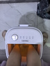 美的泡腳桶電動(dòng)按摩足浴盆加熱恒溫足療按摩器洗腳盆送長輩父母女友高檔節(jié)日生日七夕情人節(jié)禮物 溫泉沖浪 | 仿真按摩 | 38cm高深桶 曬單實(shí)拍圖