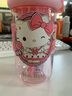 Hello Kitty塑料杯子耐高溫女士吸管杯學(xué)生大容量冰霸杯高顏值禮物可愛(ài)太空杯 kitty派對杯660ml（禮盒裝） 曬單實(shí)拍圖