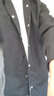至濤襯衫男夏季新款免燙寬松短長袖商務(wù)休閑垂感襯衣工裝潮流情侶外套 CS507黑色 【長袖】 XL 曬單實拍圖