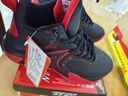 喬丹格蘭籃球鞋男鞋冬季新款加絨棉鞋耐磨秋季運動(dòng)鞋防滑球鞋特大碼鞋子男 黑紅 --皮面款 42 曬單實(shí)拍圖