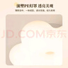 雷士（NVC）LED奶油風(fēng)兒童房臥室吸頂燈走廊過道玄關(guān)燈陽臺燈照明燈具燈飾 22W分段調(diào)光奶油花朵玄關(guān)燈 曬單實拍圖