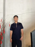 AQUASCUTUM/雅格獅丹2025春夏男士商務(wù)休閑翻領(lǐng)短袖POLO衫 皇家藍 XL 曬單實(shí)拍圖