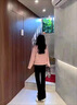 棉致名媛小香風(fēng)外套女春2025新款秋冬季高級感輕熟風(fēng)短款設(shè)計感上衣 粉色 小香風(fēng) S 建議80-95斤 曬單實拍圖