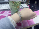 法蔻輕奢和田玉手鏈女生手串竹節首飾紀念日七夕生日七夕禮物送女友 和田玉竹節手鏈 曬單實(shí)拍圖