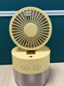 優(yōu)束噴霧水冷風(fēng)扇加濕器二合一小型宿舍usb辦公室桌面D 穆斯綠 充電款 曬單實(shí)拍圖