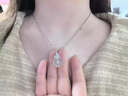 瑪薩皇冠（MazaHonguan）銀項鏈999純銀穗穗平安扣項鏈2025新小眾吊墜送女友520情人節(jié)禮物 母親節(jié)禮物999足銀穗穗平安扣項鏈 曬單實拍圖