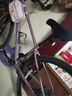 洛克兄弟（ROCKBROS） 騎行頭盔帶風(fēng)鏡一體男女山地車公路車安全帽眼鏡騎行裝備 透氣款-紫色（灰色鏡片+帽檐） L碼（58-62cm） 曬單實(shí)拍圖