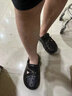 凡小如潮流外穿洞洞鞋男夏季踩屎感包頭沙灘鞋防滑耐磨開(kāi)車(chē)兩用拖鞋涼鞋 黑色40-41 曬單實(shí)拍圖